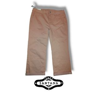NWT Santana Pink Cropped Jeans